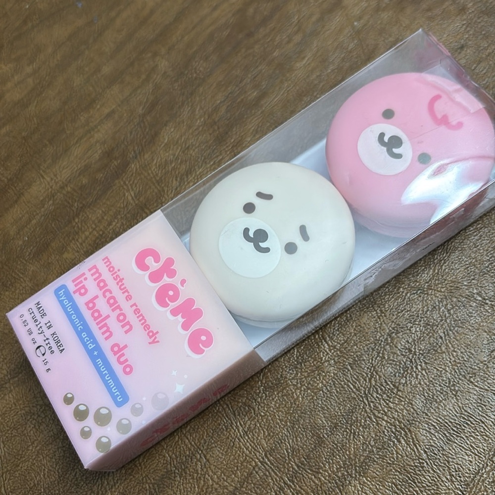 Creme lip balm duo